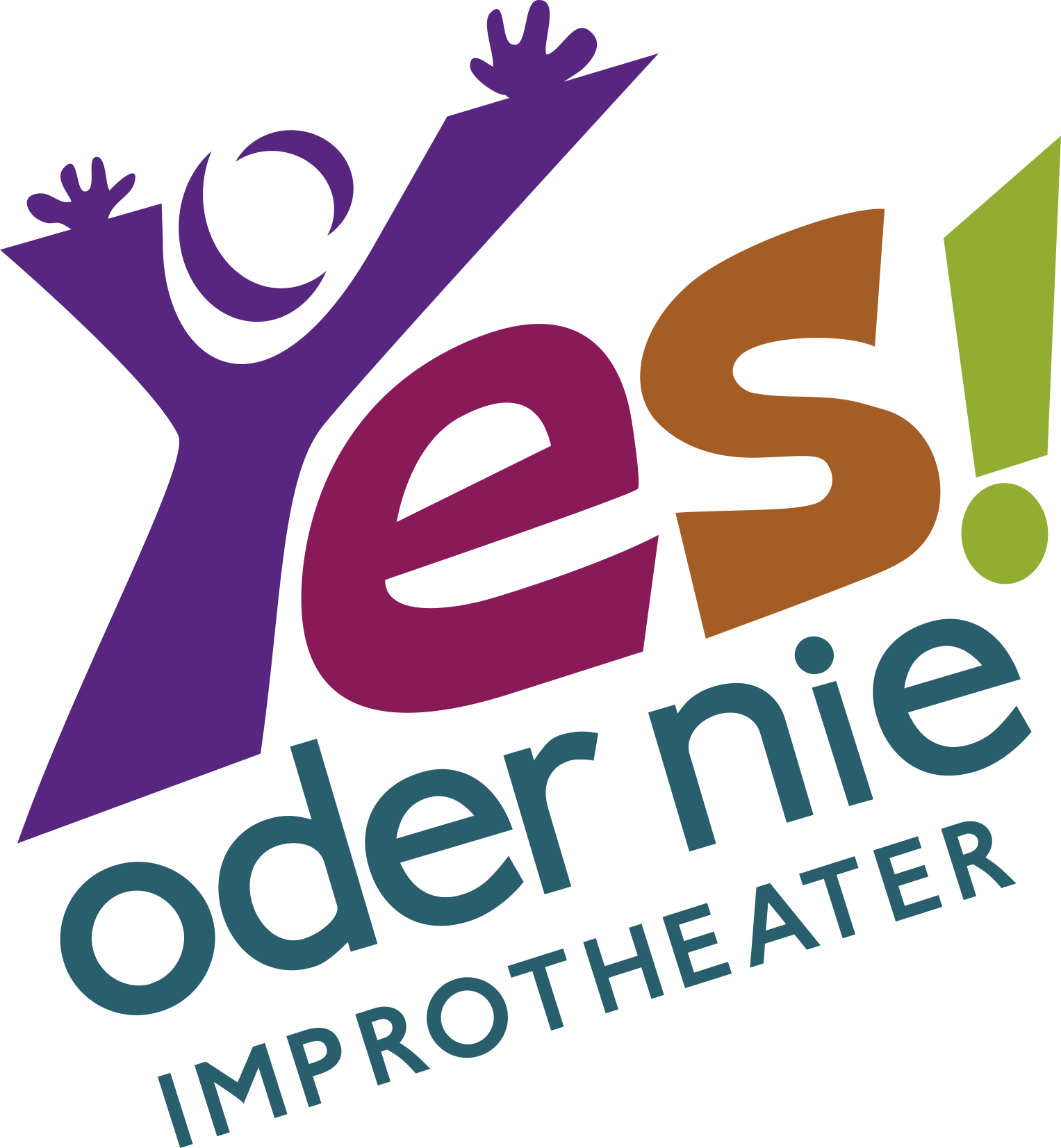 Improtheater Yes-Oder-Nie! Logo